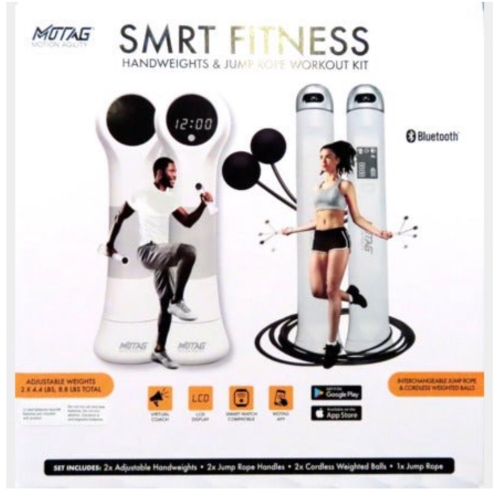 Smrt Fitness Handweights And Jump Rope Workout Kit
